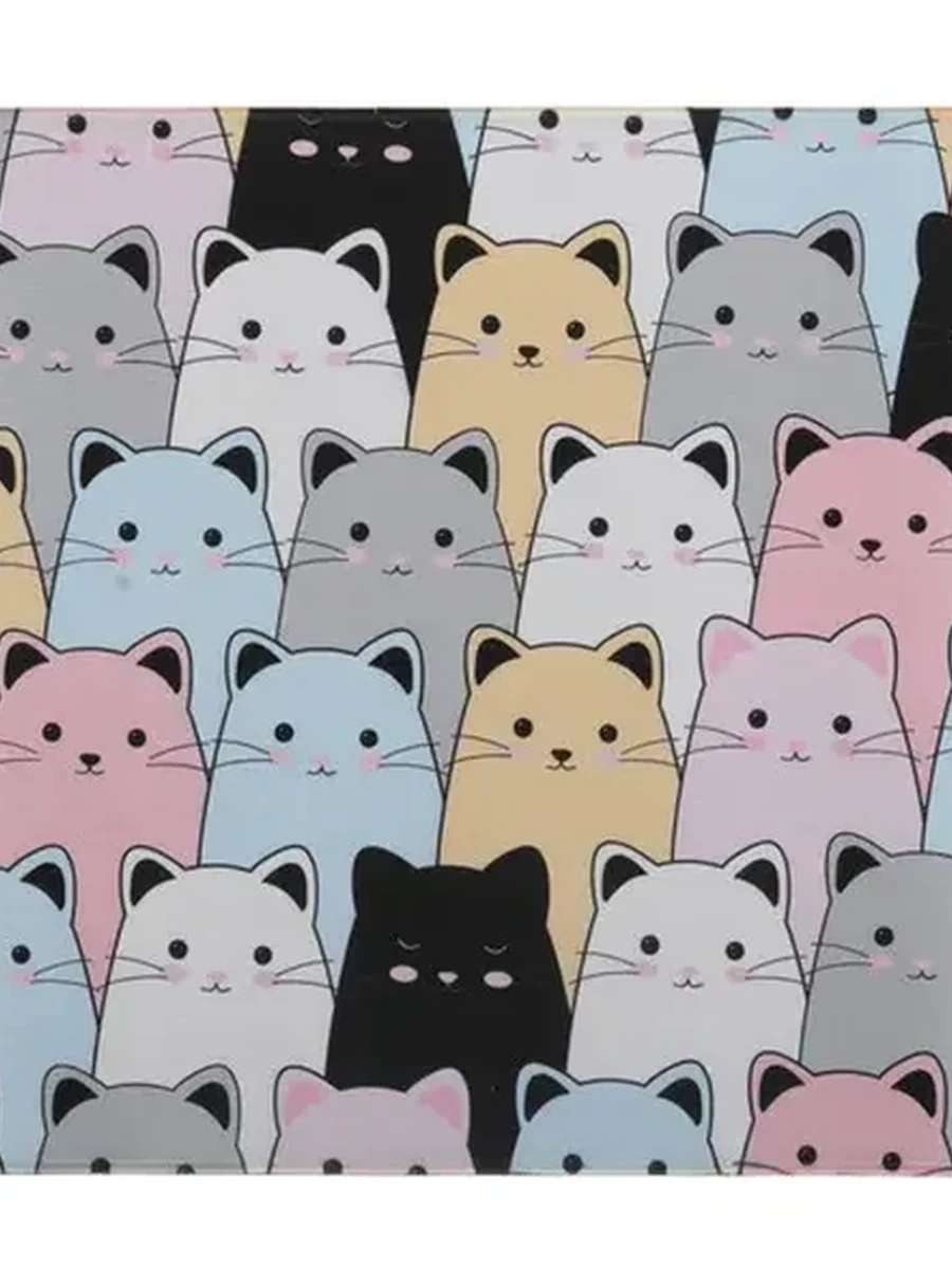 Коврик DEXP Many Cats [ M, 350x300x4mm]
