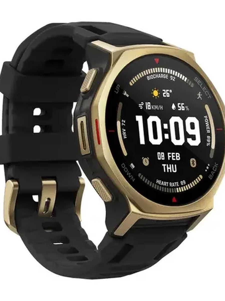 Смарт часы Amazfit T-Rex 3 Pro 44mm Black Gold