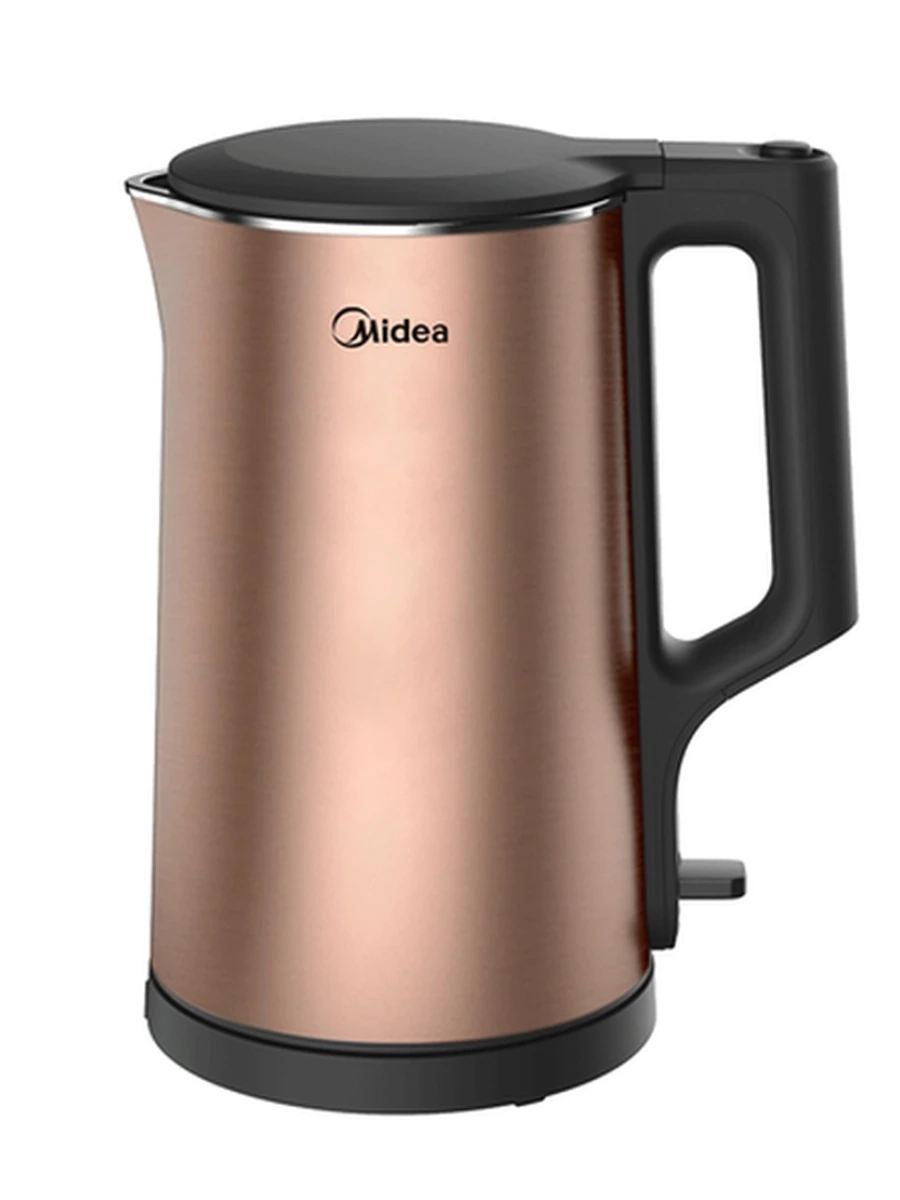 Чайник Midea Cool Touch 1,7 л, розовое золото MK-PJ17A01