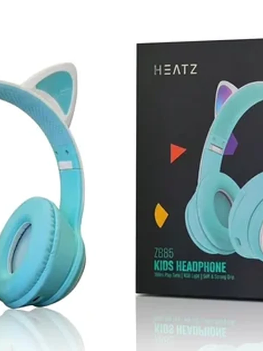 Детские беспроводные наушники Heatz ZB85 Meow Beatz.