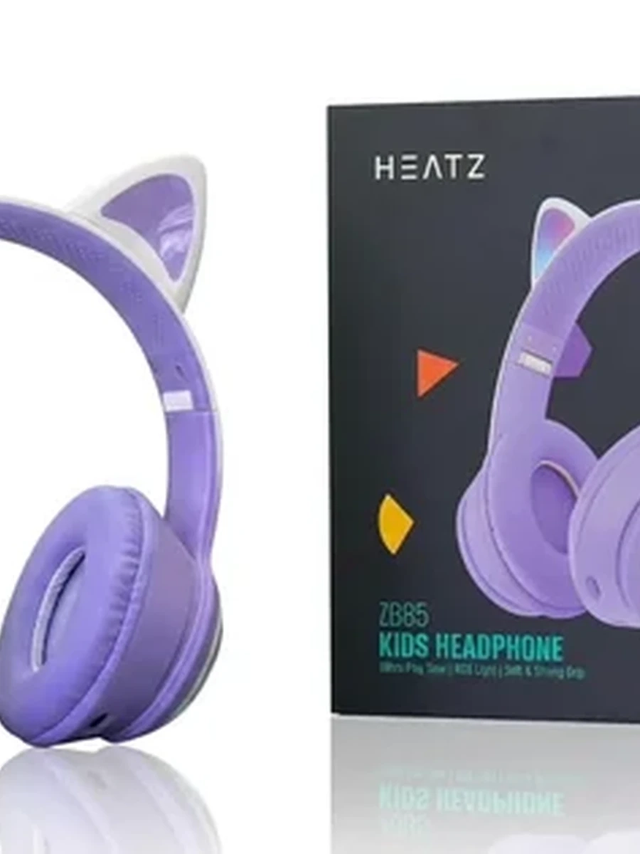 Детские беспроводные наушники Heatz ZB85 Meow Beatz.