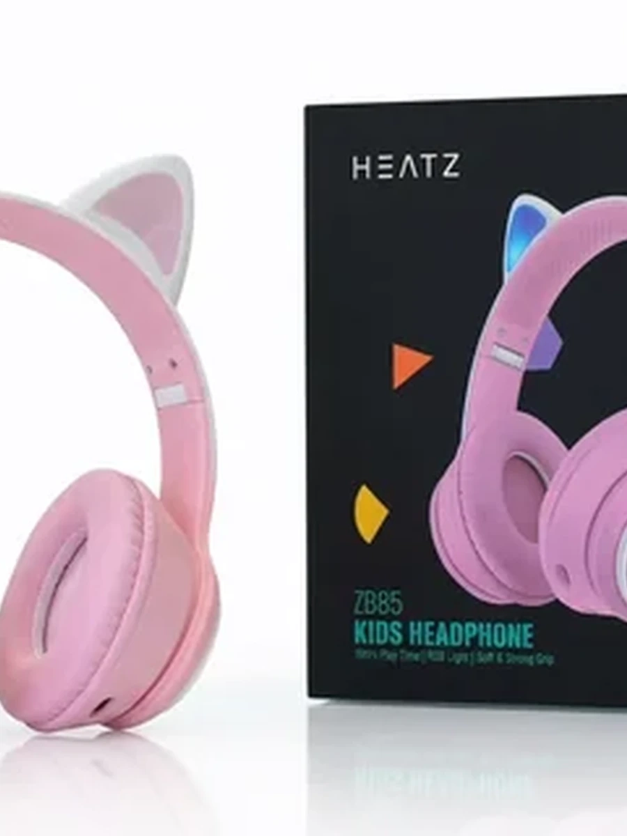 Детские беспроводные наушники Heatz ZB85 Meow Beatz.