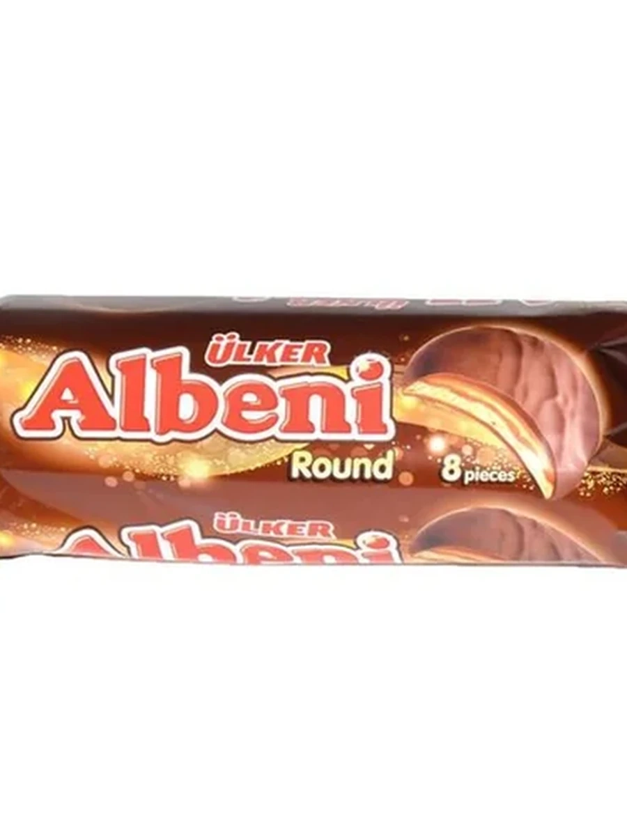Печенье Albeni Round шок/кар 320гр