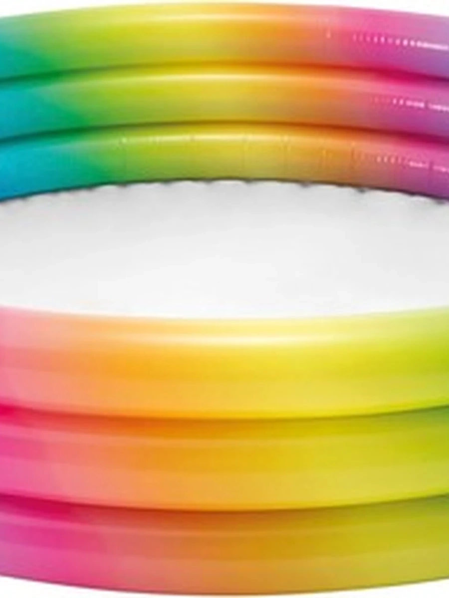 Пляжный бассейн Intex White/Yellow с шариками