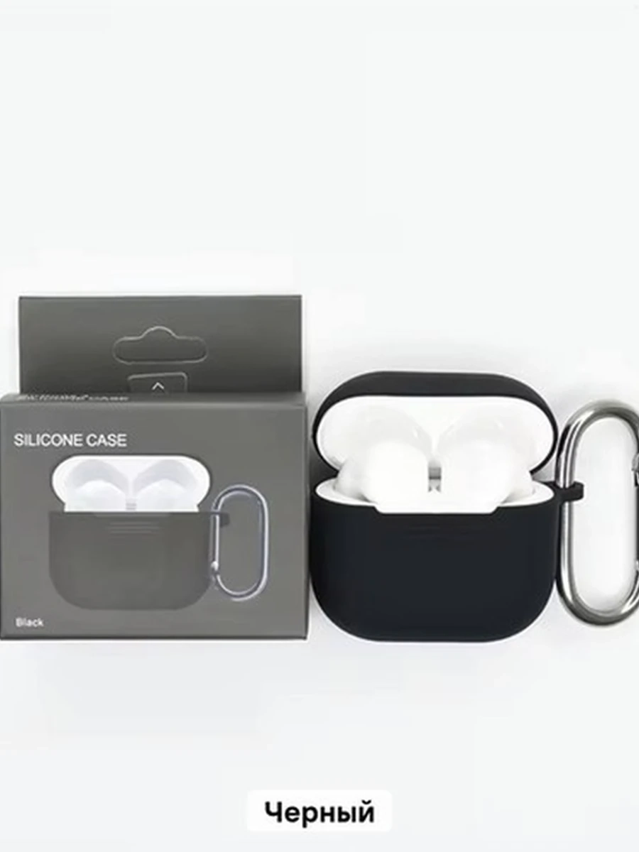 Чехол для AirPods 4, черный
