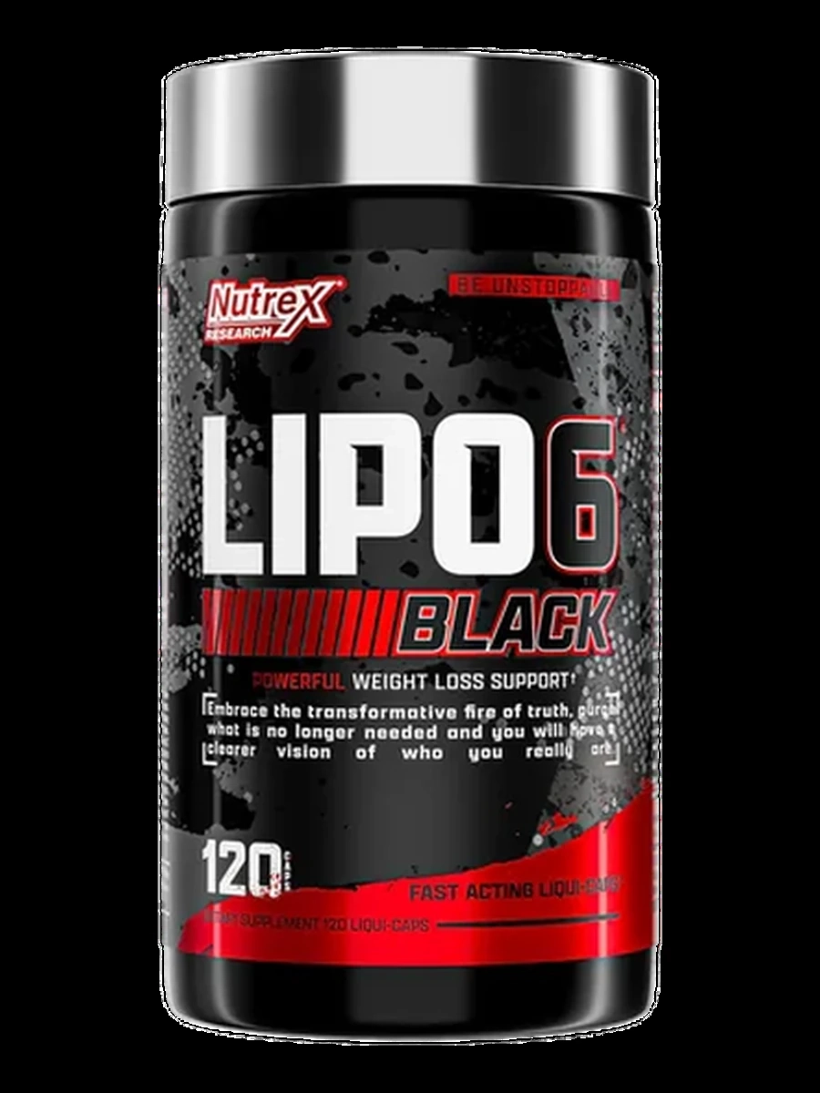 Жиросжигатель Lipo-6 Black 120 капс.
