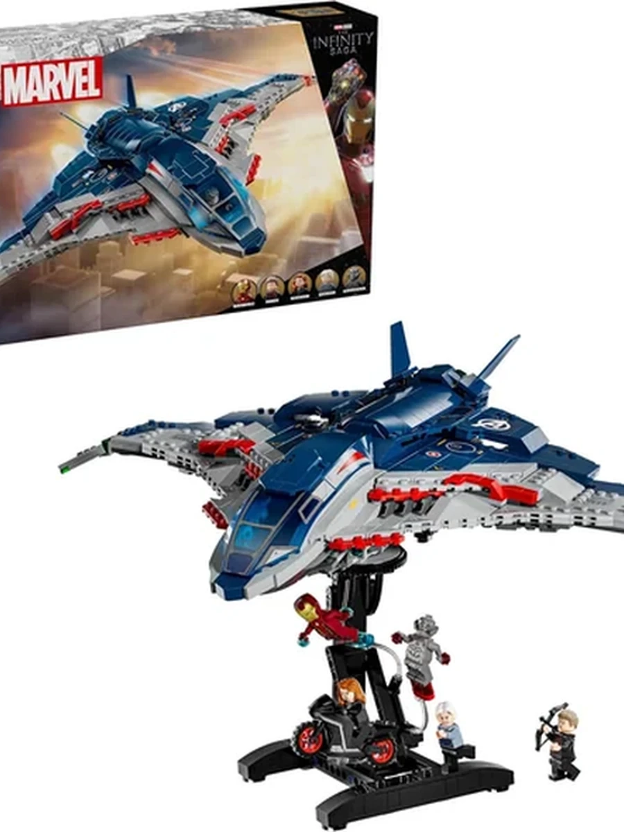 LEGO® 76325 Super Heroes Мстители: Эра Альтрона. Квинджет