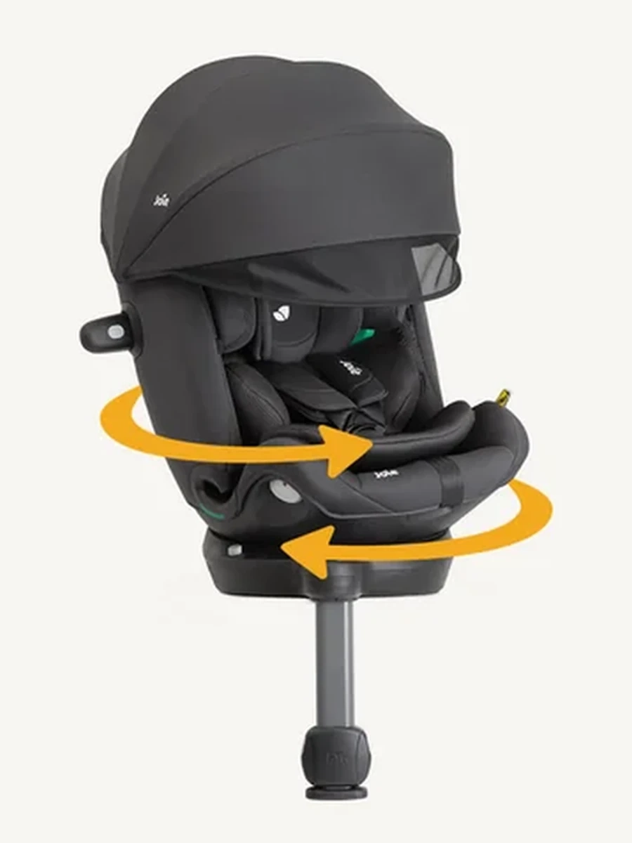 Автокресло Joie i-Spin™ 360 Max с козырьком, 40-150 см, цвет Mercury Mesh