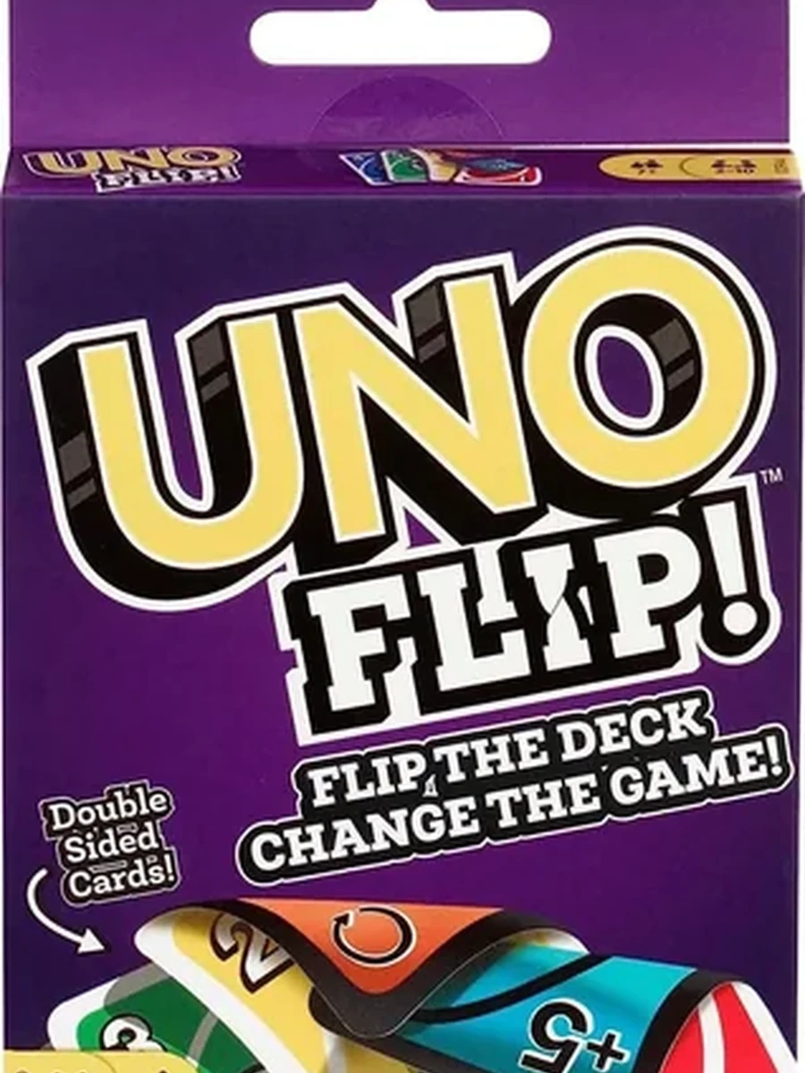 Настольная игра Mattel UNO Flip Флип, GDR44