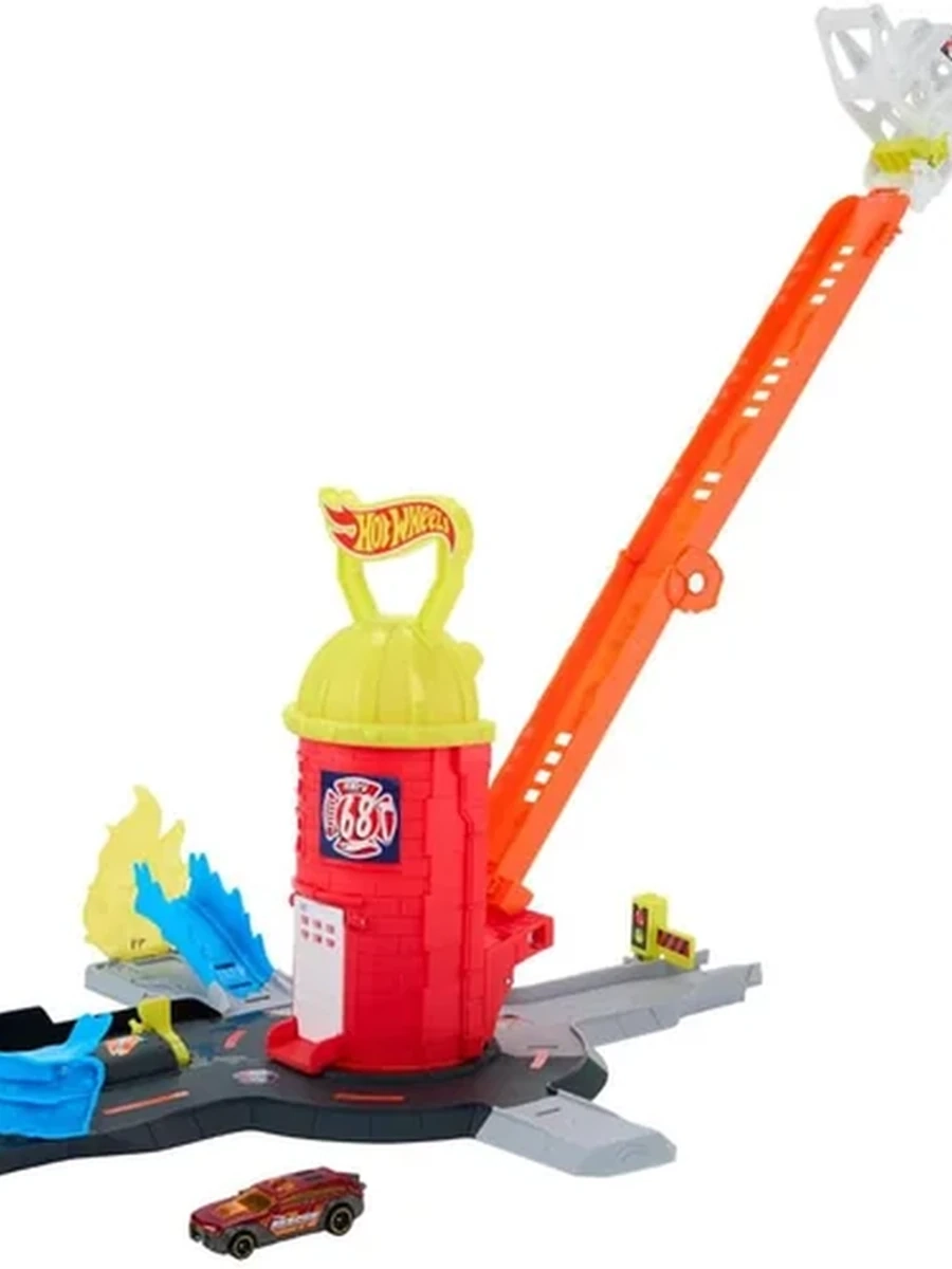 Игровой набор Hot Wheels Super Fire Station JHL95