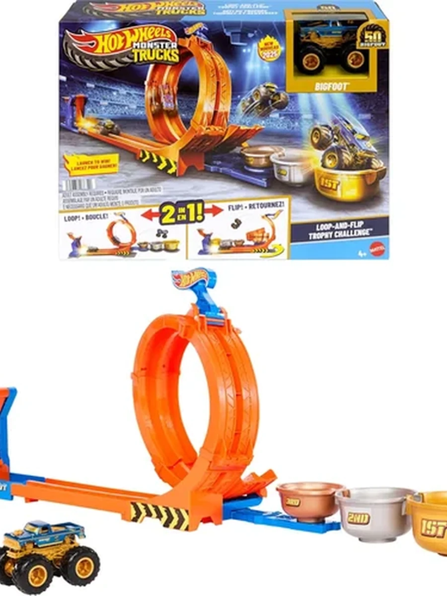 Набор Hot Wheels Быстрый запуск и петля Хот Вилс JBX65