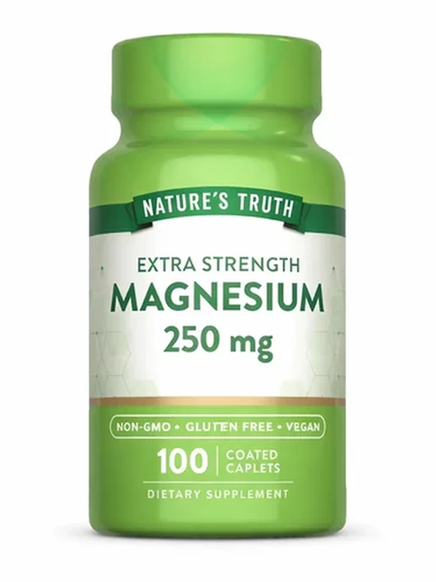 Магний Nature’s Truth 250мг 100 табл.