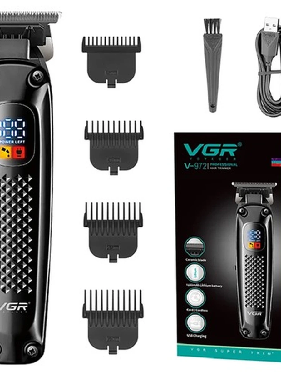 Профессиональный триммер для стрижки VGR V-972