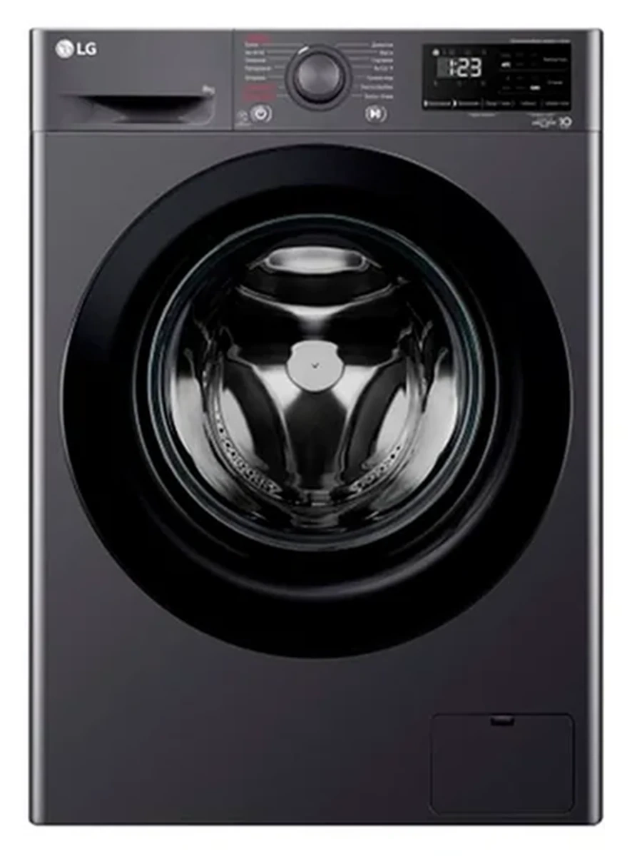 Стиральная машина LG F2V3PS6J 8 кг  серый