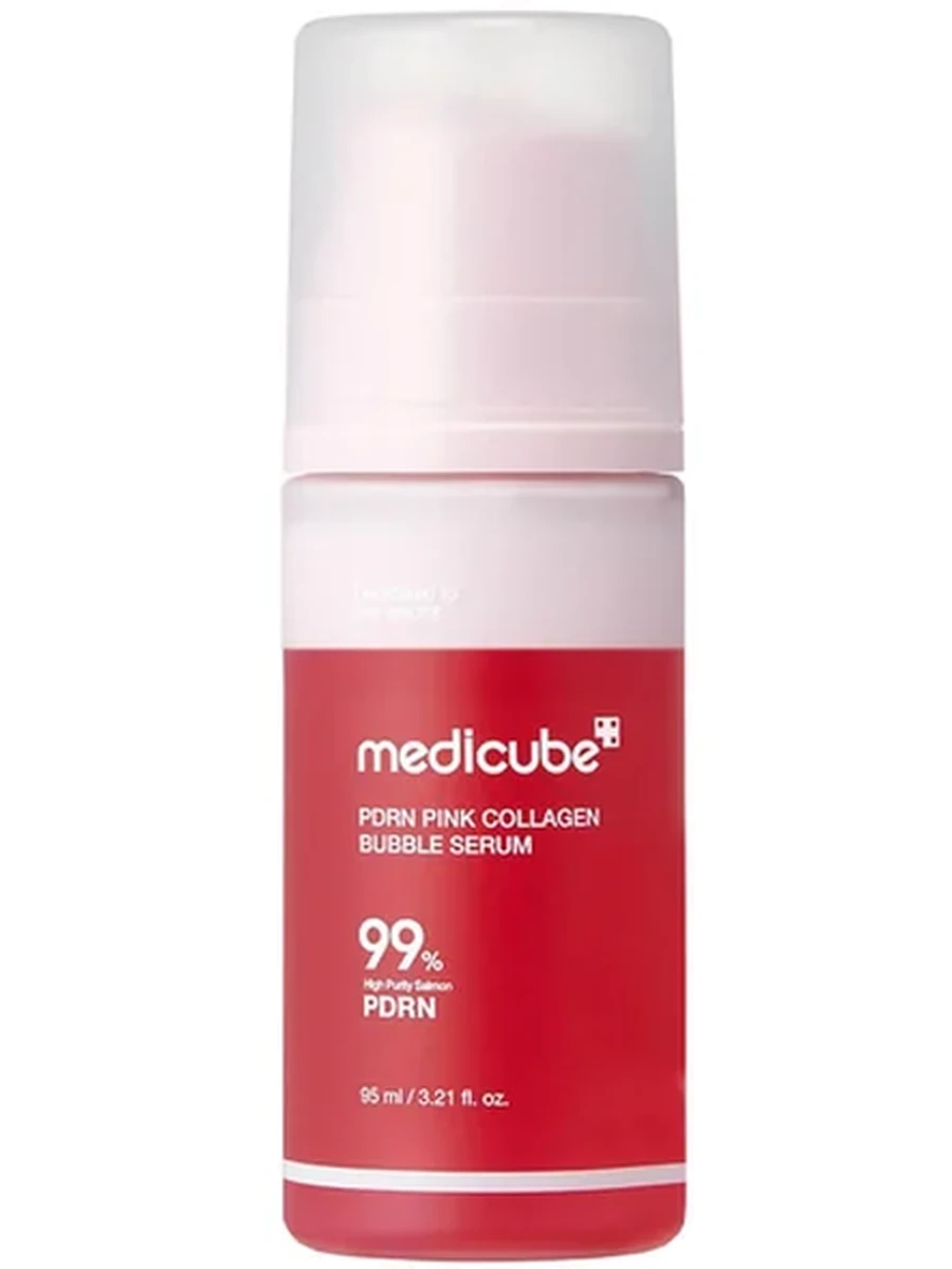 Medicube PDRN Pink Collagen Bubble Serum 95 ml