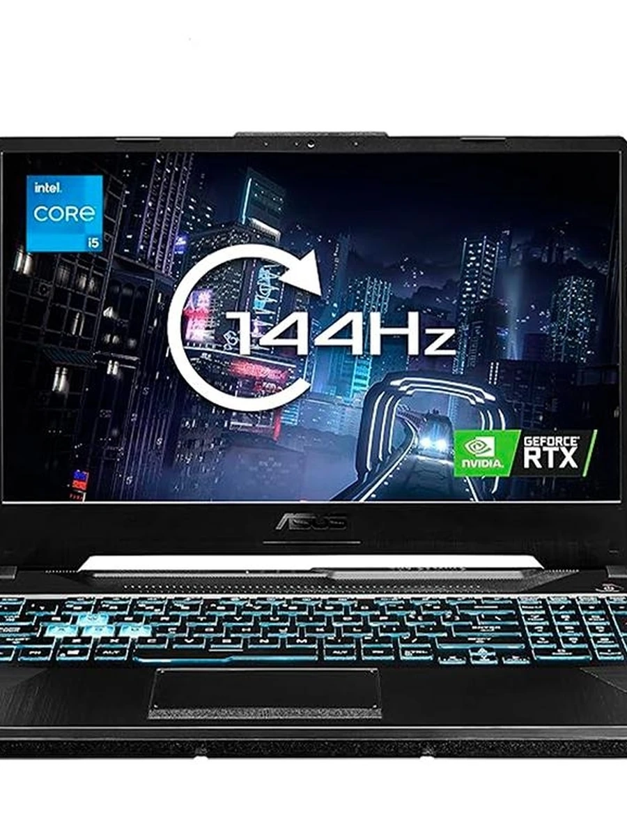 ASUS TUF Gaming F15 FX506H i5-11400H 2.7-4.5Ghz,32GB,SSD 512GB,RTX3050 4GB,15.6" IPS 144Hz FHD BLACK