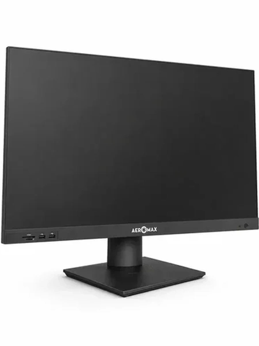 Моноблок AeroMax L2431, (Intel Core i3-12100 4/8, 4.30ГГц, 12МБ, 10нм), 16ГБ DDR4, 1000ГБ NVME, 24" IPS 1920x1080, NO, Черный