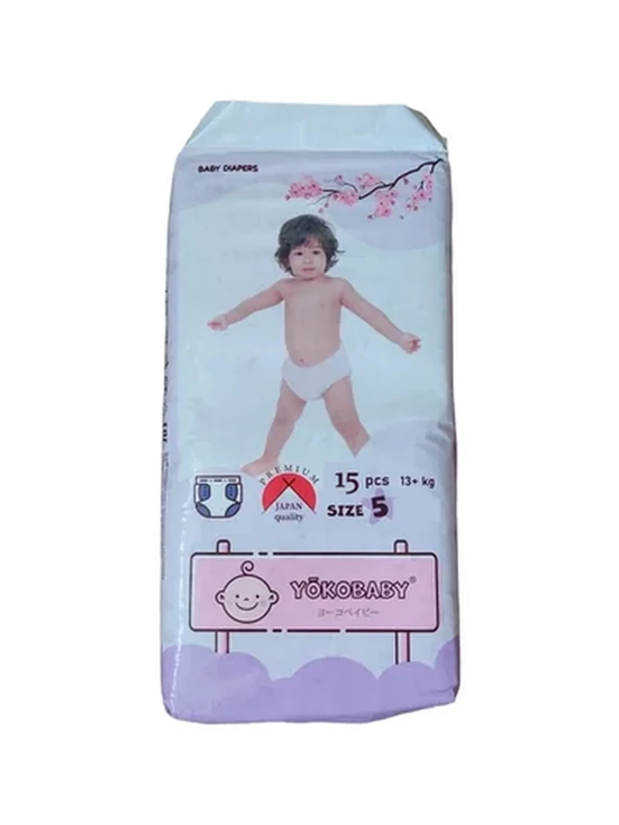 ПОДГУЗНИКИ YOKOBABY MINI №5 15ШТ