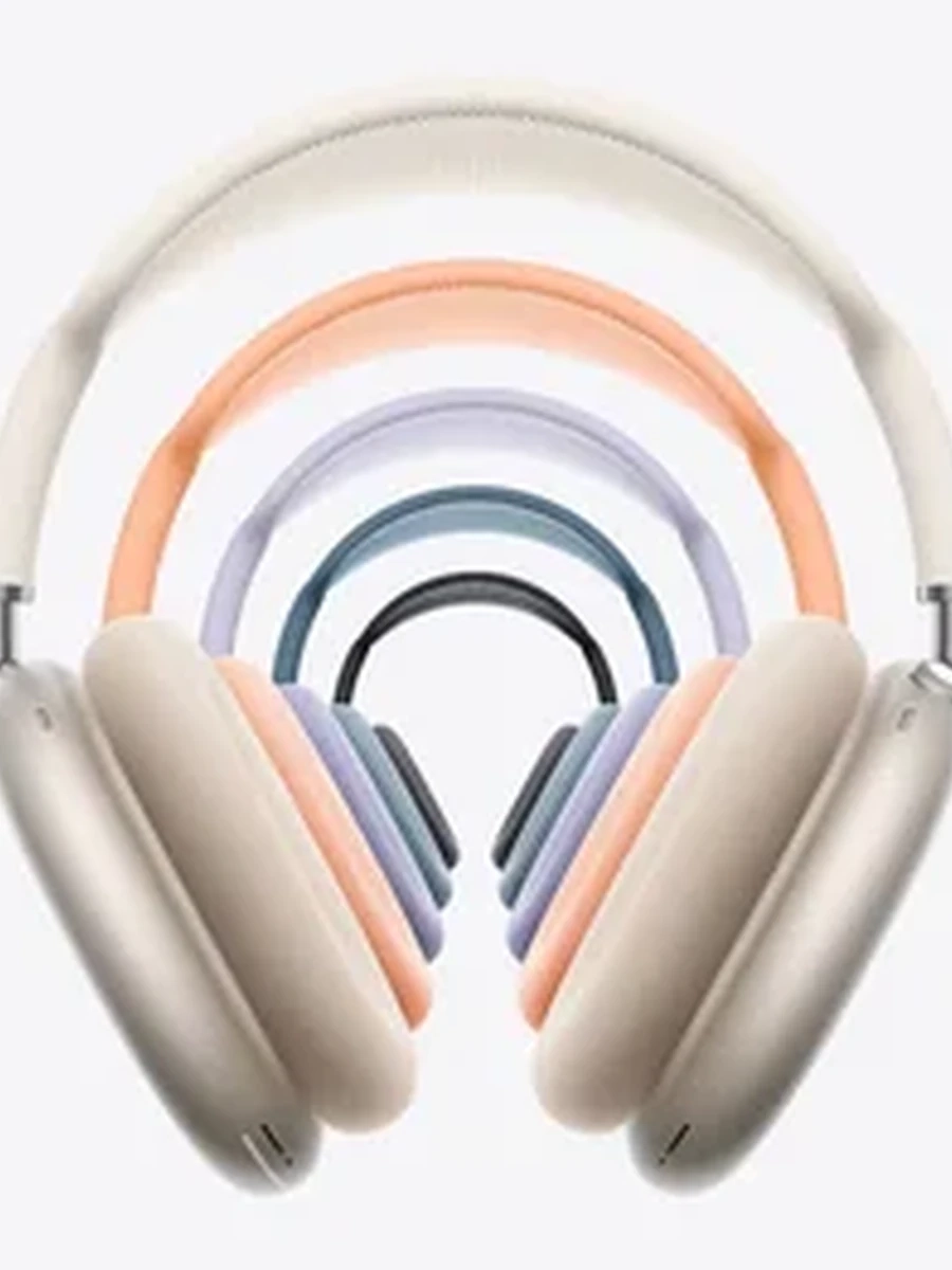 AirPods Max — премиальные накладные наушники с высококачественным звуком, активным шумоподавлением и пространственным аудио. Батарея до 20 часов, удобная посадка и премиальный дизайн.(2024). Отличный выбор для аудиофилов и профессионального использования.