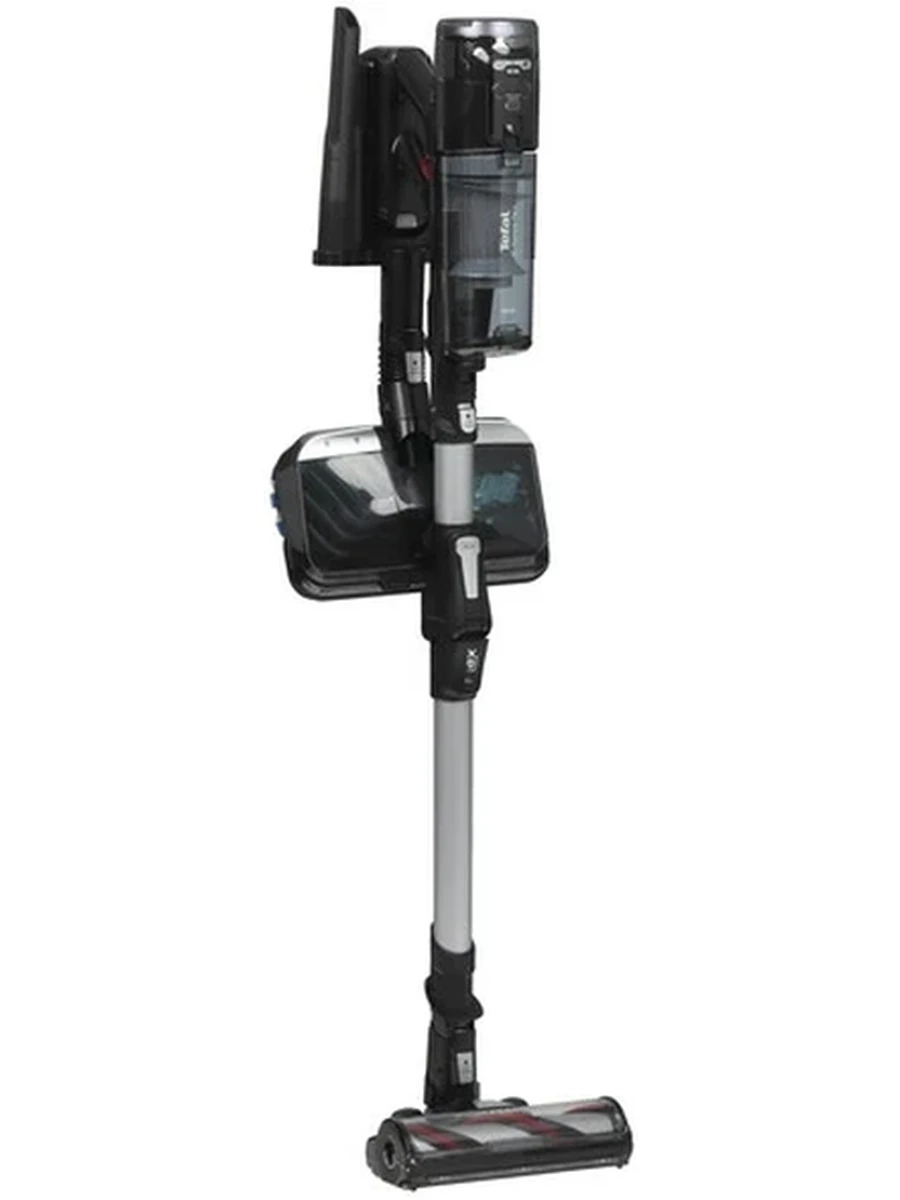 Пылесос  вертикальный Tefal TY9AC1WO [Li-Ion, до 60 мин, сухая,влажная пылесборник - 0.4 л, рег. мощности]