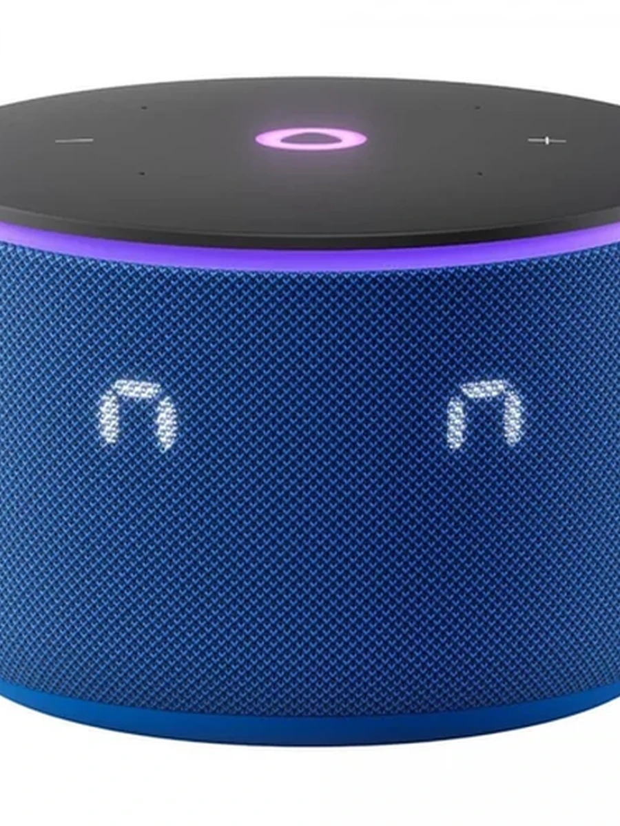 Умная колонка Яндекс Станция Мини 3 PRO (с часами) c голосовым ассистентом Алиса