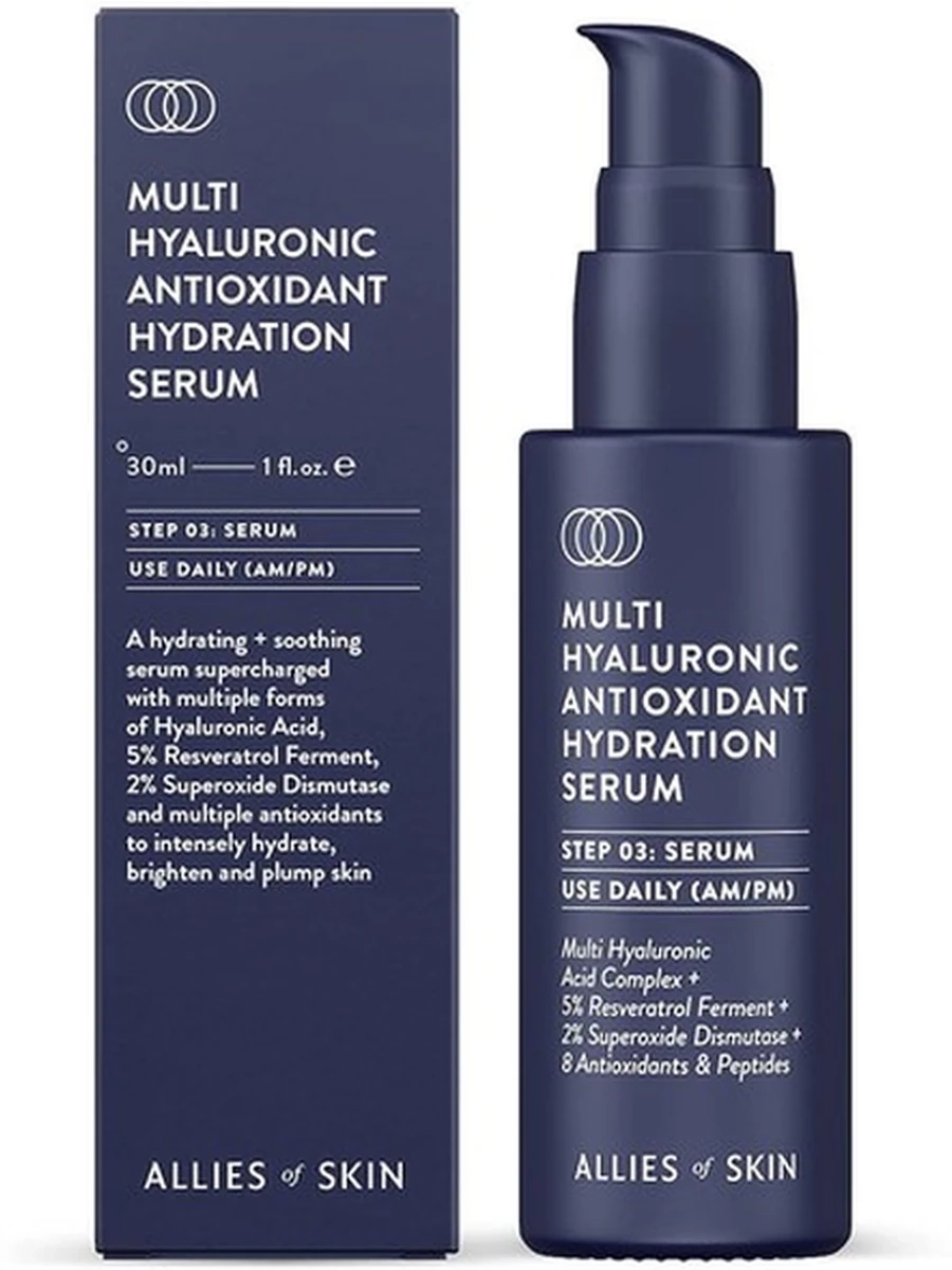 ALLIES OF SKIN Multi Hyaluronic Antioxidant Hydration Serum 30ml