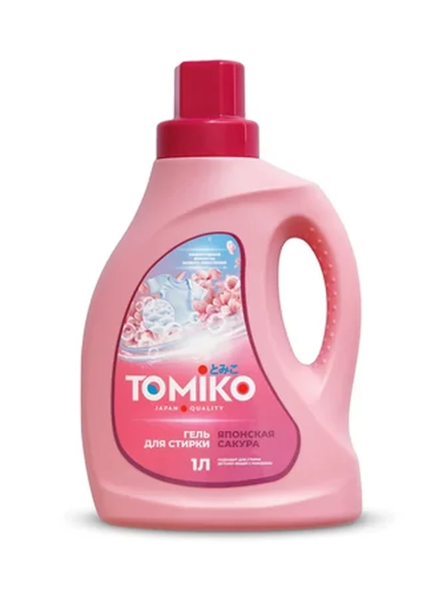 Tomiko Гель для стирки "Японская сакура" 1л