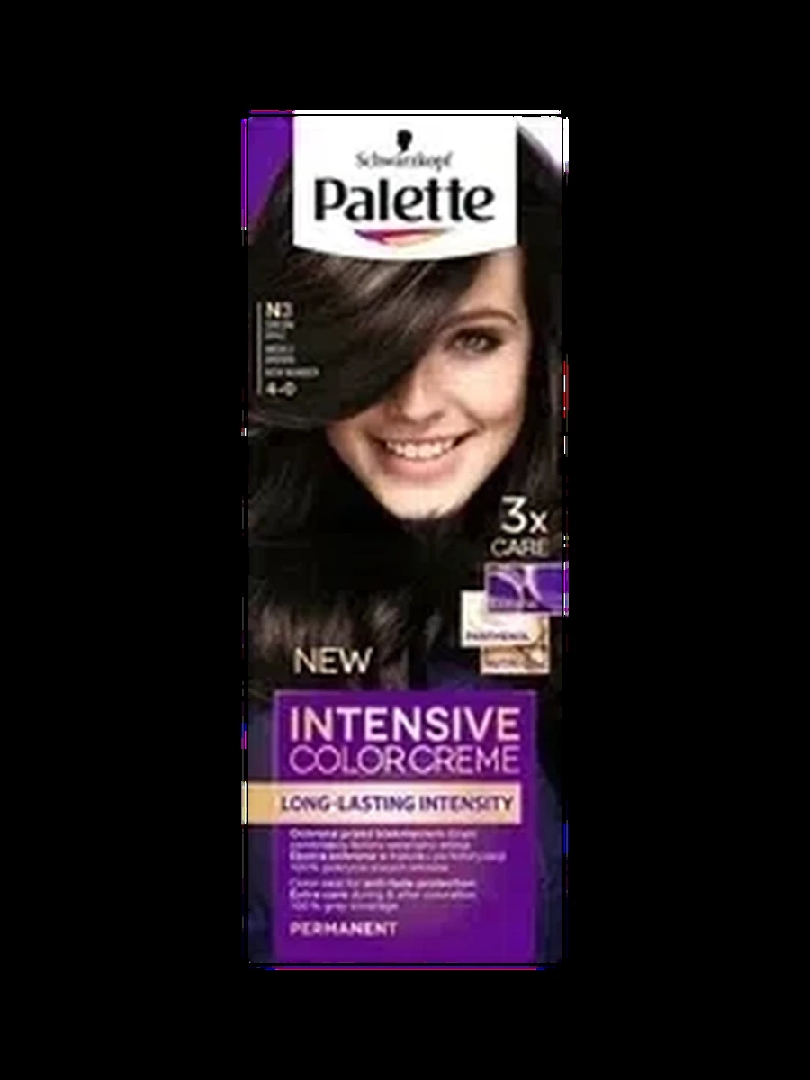 Краска Palette каштан №3