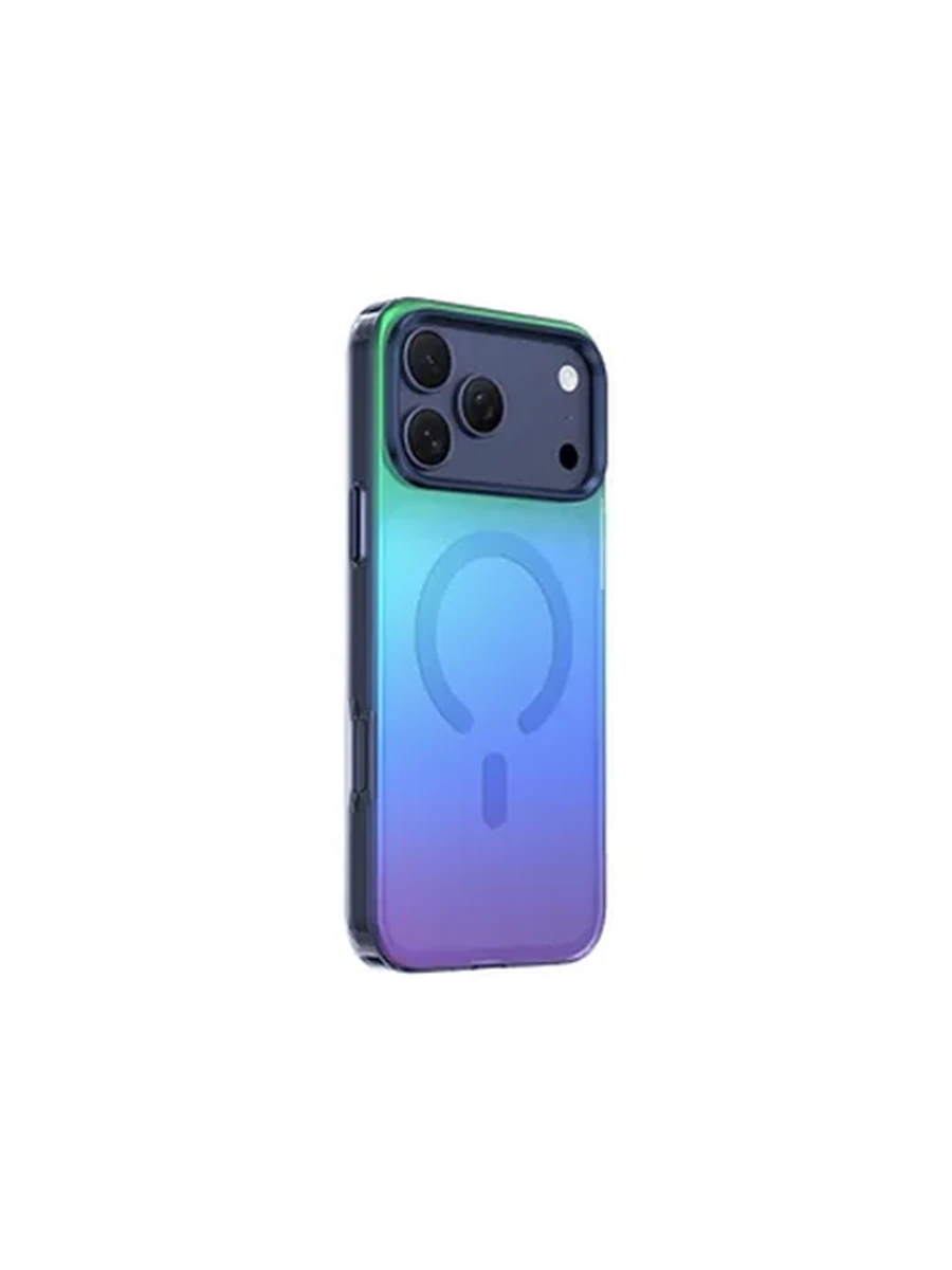 Чехлы KEEPHONE KP-MC0231 RAINBOW MagSafe Iphone 17Pro Max Gradient Dazzling Blue
