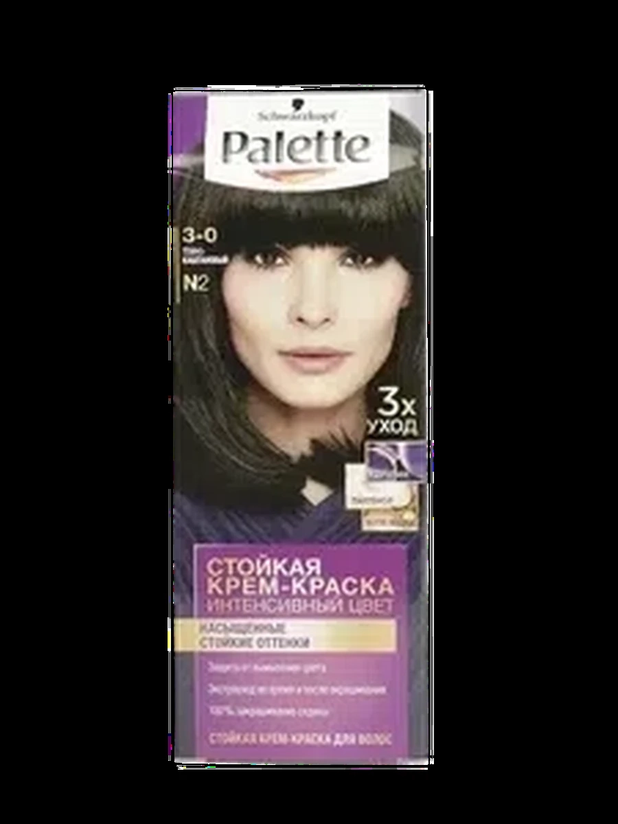 Краска Palette темный каштан №2