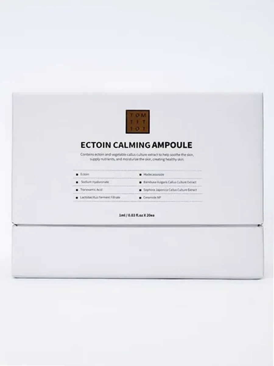 TOM-TIT-TOT Ectoin Calming Ampoule — успокаивающая ампула для восстановления кожи