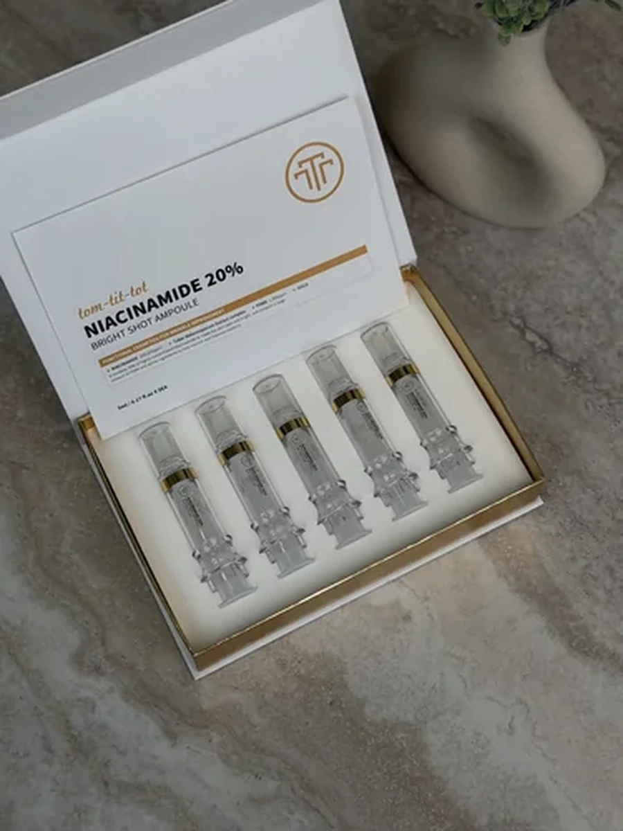 TOM TIT TOT Bright Shot Ampoule — сыворотка с ниацинамидом