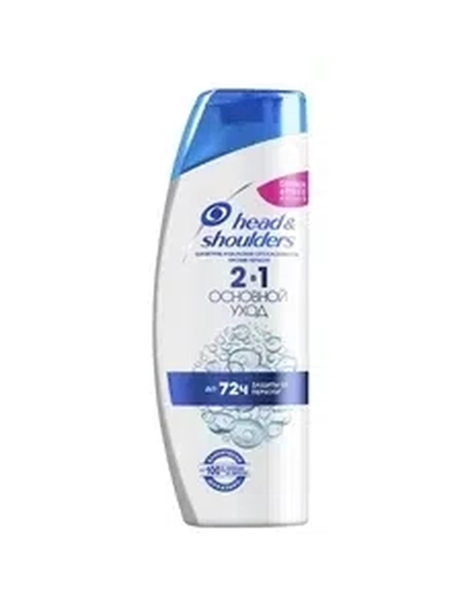 ШАМПУНЬ HEAD & SHOULDERS ОСНОВНОЙ УХОД Д/НОРМ.ВОЛОС 2В1 600МЛ