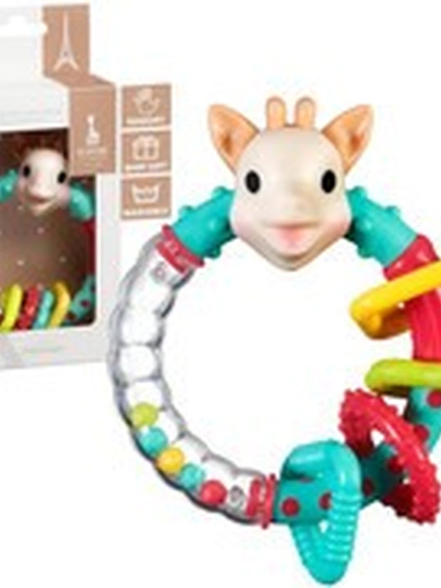 Мультитекстурированная погремушка  rattle Sophie la girafe