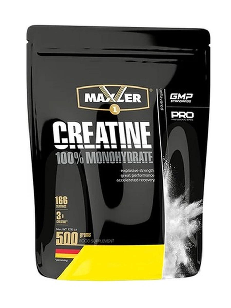 Креатин. Creatine 100%, Maxler 500гр,