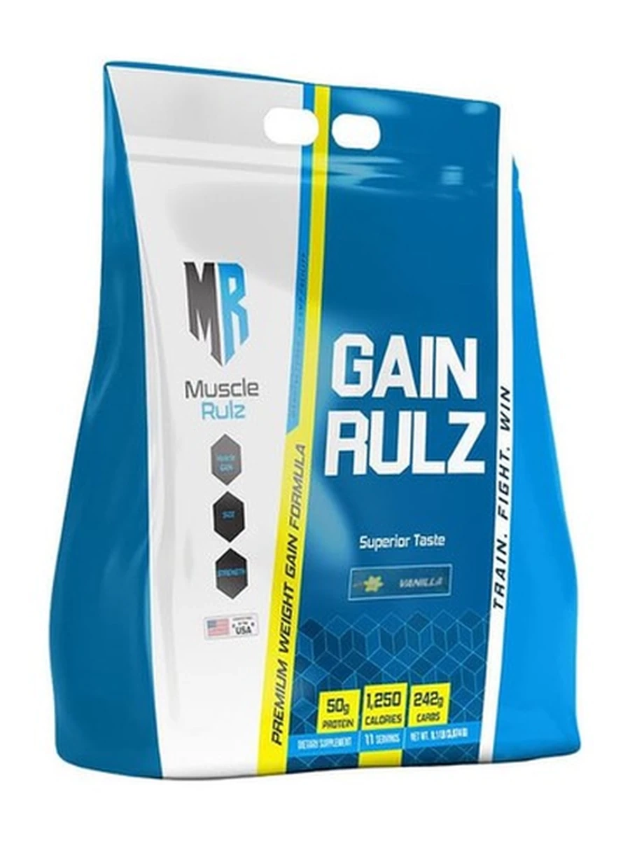 Гейнер. Gain ruls, MR Muscle Rulz, 3,6kg (шоколад)