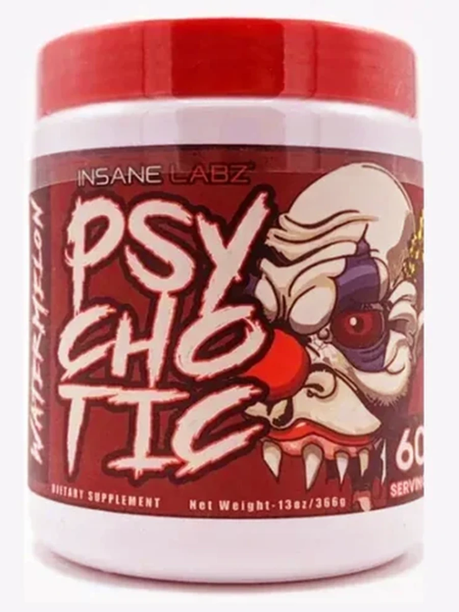 Предтреник усиленный. Psyhotic, Insane Labs,  60порций