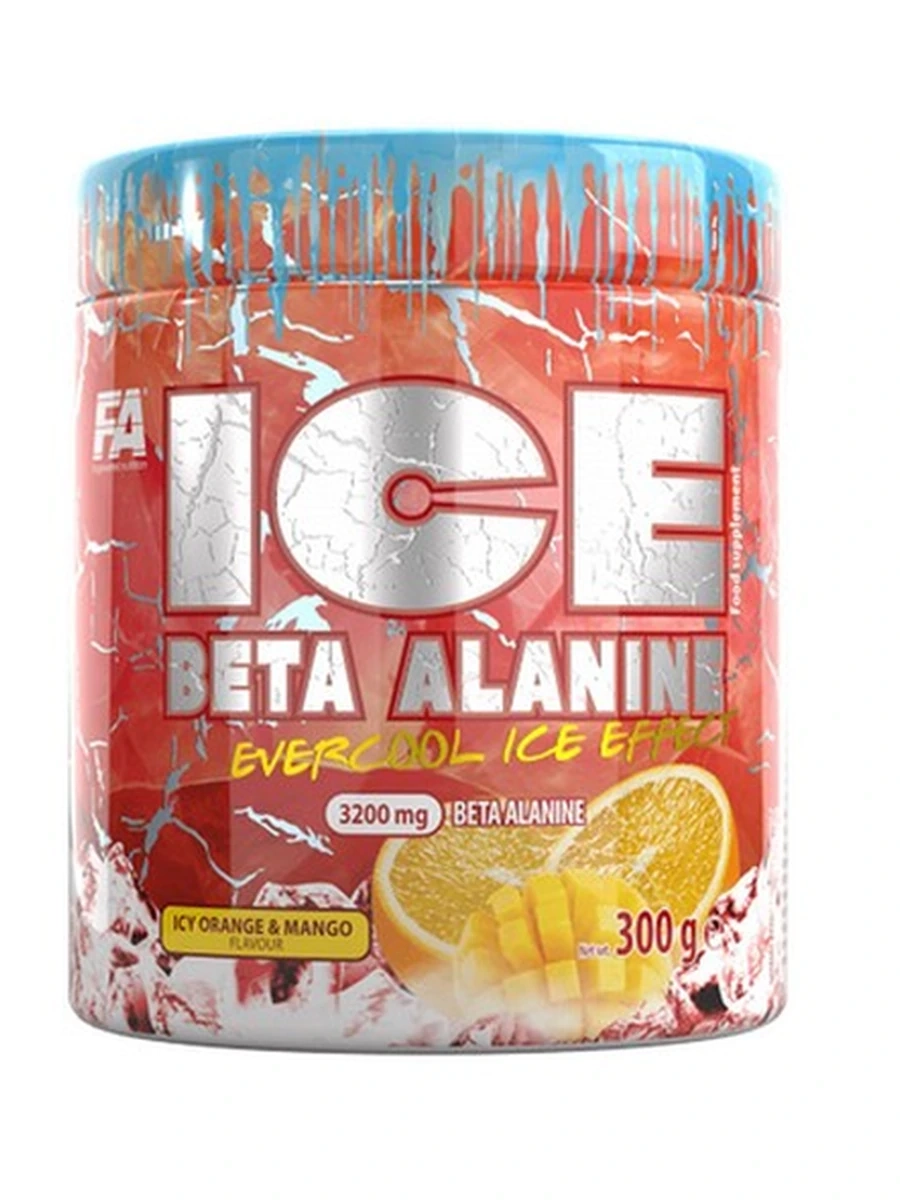 Бетани аланин. Beta alanine, Ice, 300гр