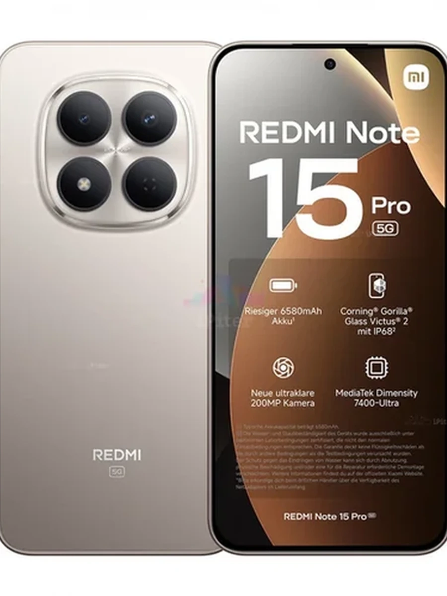 Redmi Note 15 Pro 8gb 256gb титановый