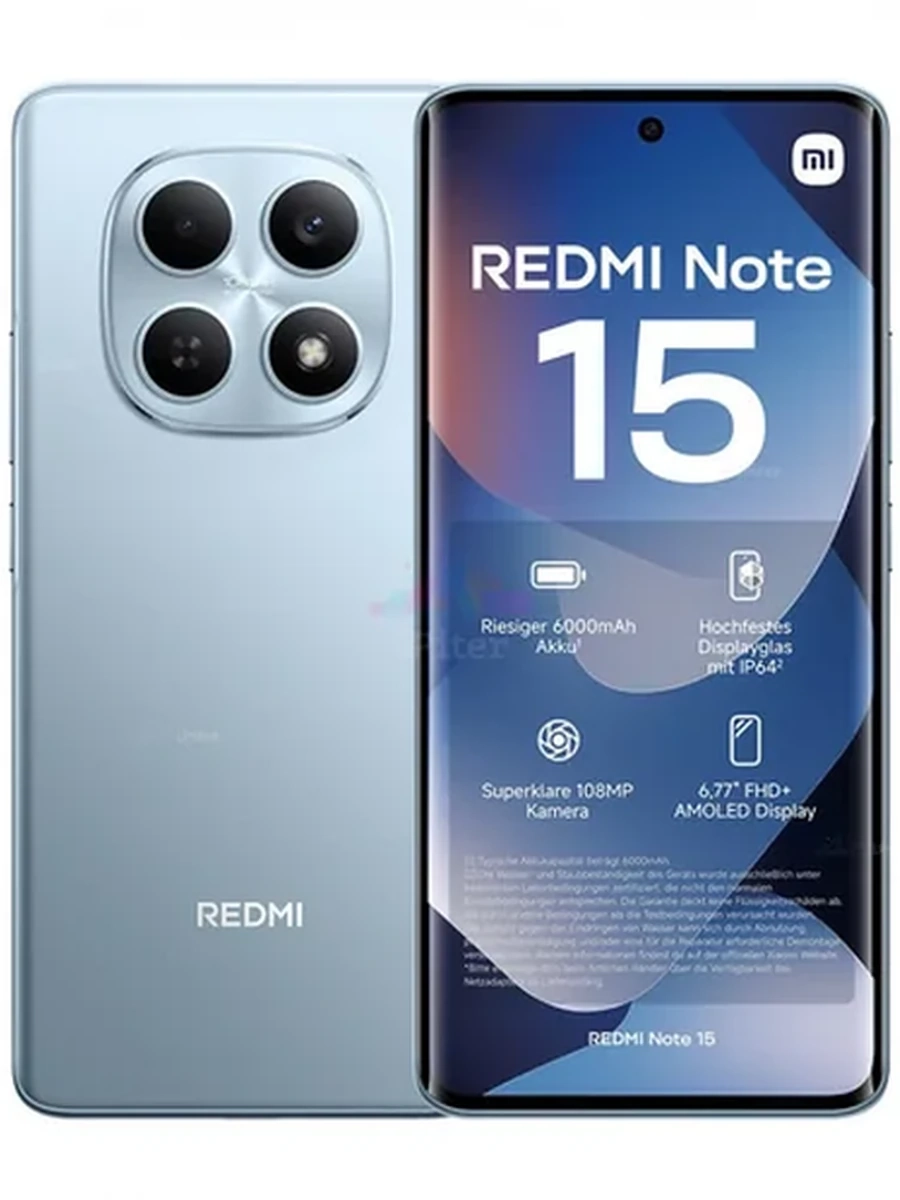 Redmi Note 15 8gb 2568gb синий