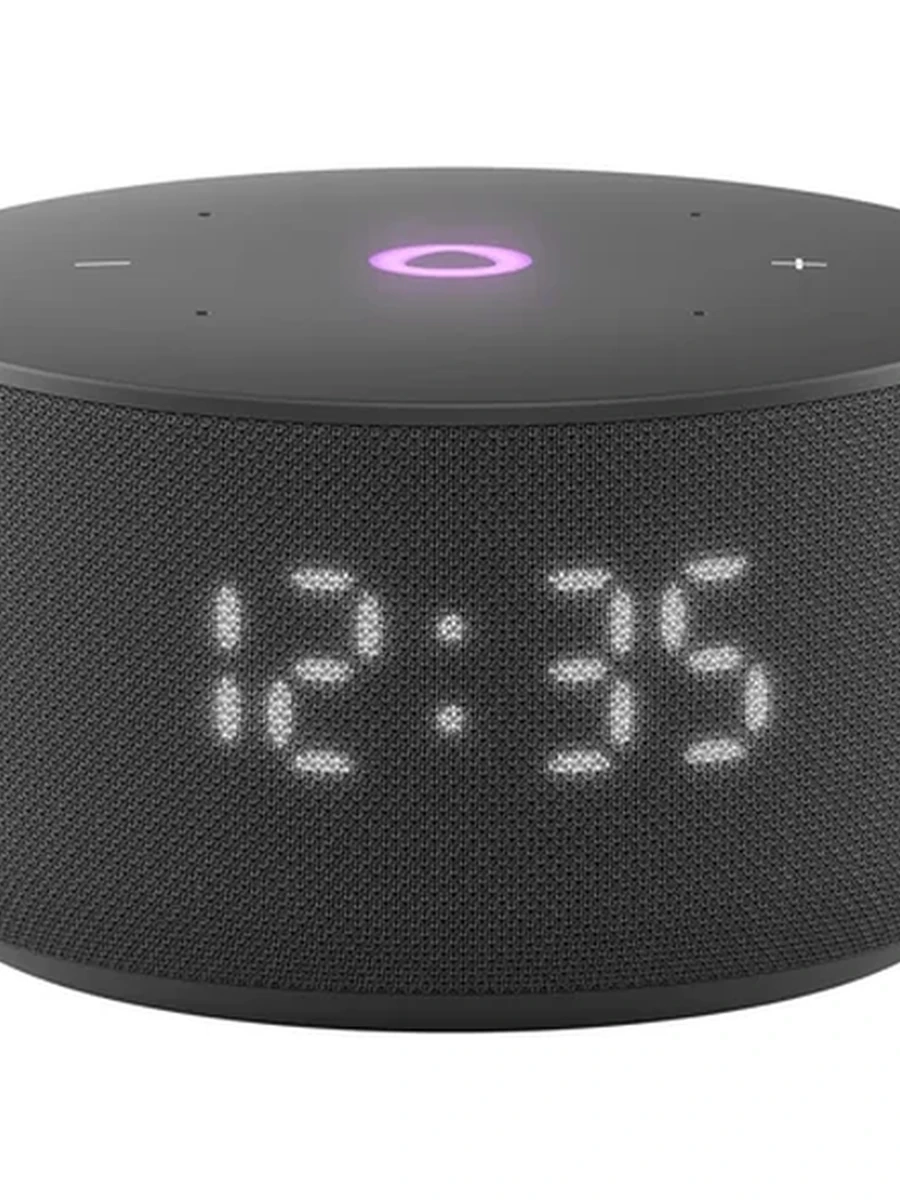 УмнаяколонкаЯндексYNDX-00027BLK,ЯндексСтанцияМини3сАлисой,YaGPT,12Вт,1 динамик, 3 микрофона, 110-16 000 Гц, Wi-Fi (2,4–5 ГГц), Bluetooth 5.0, Черный