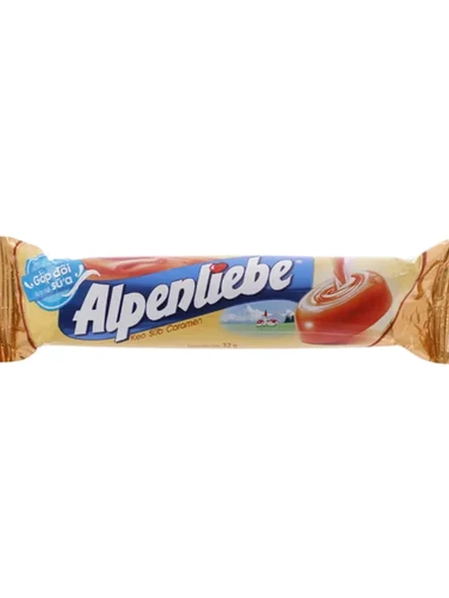 КОФЕ АЛЬПЕНЛИБЕ С КАРАМЕЛЬЮ 32ГР