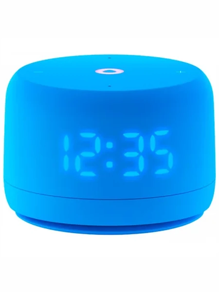 Умная колонка Яндекс YNDX-00026BLU, Яндекс Станция Лайт Второе поколение, YaGPT, 6Вт, 2 микрофона, USB TYPE-C, Синий