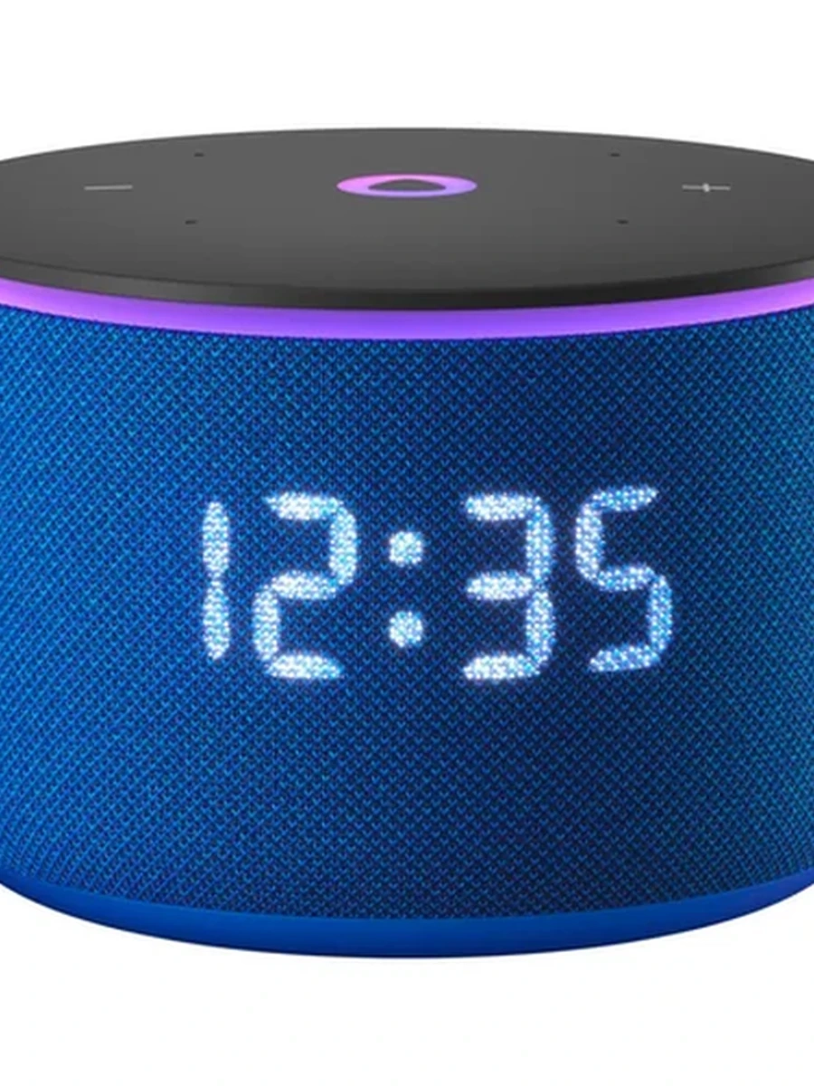 Умная колонка Яндекс YNDX-00059BLU, Яндекс Станция Мини 3 Про, 18Вт, 3 микрофона, 90 - 16 000 Гц, Wi-Fi (2,4–5 ГГц), Синий
