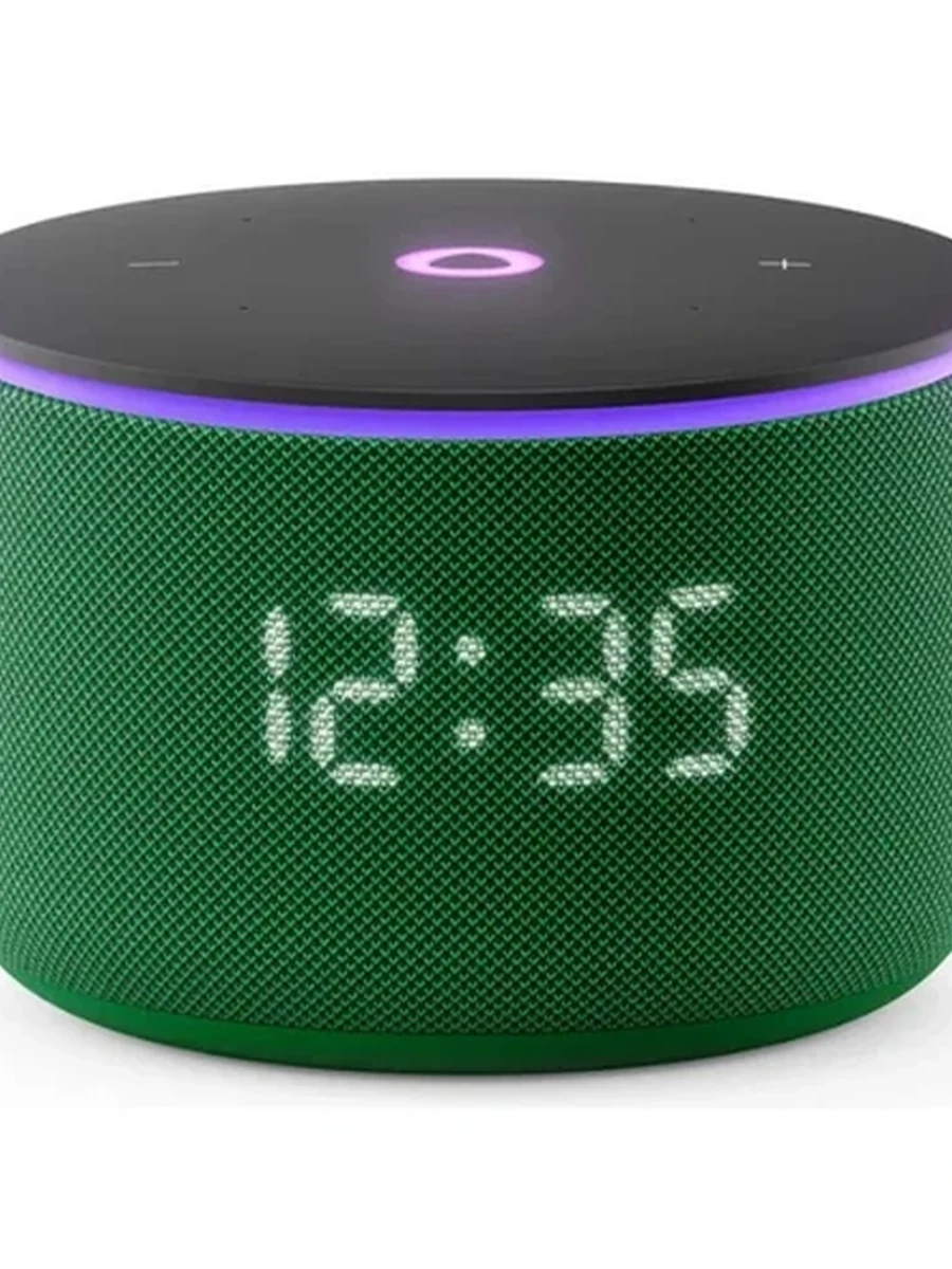 Умная колонка Яндекс YNDX-00059GRN, Яндекс Станция Мини 3 Про, 18Вт, 3 микрофона, 90 - 16 000 Гц, Wi-Fi (2,4–5 ГГц), Зеленый