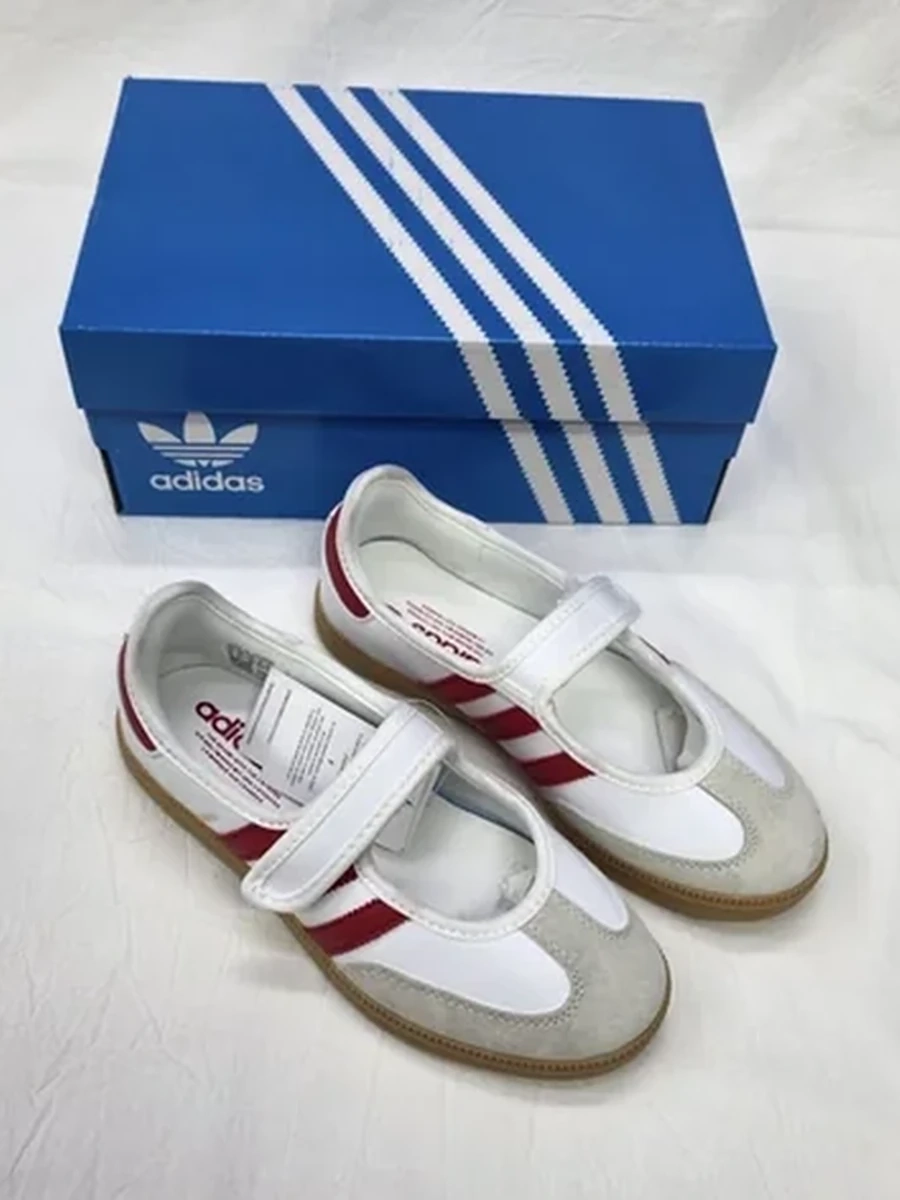 Кеды-балетки с липучкой, стиль Adidas, повседневные удобные кроссовки