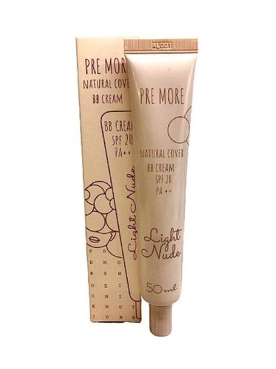 Pre More BB крем Natural Cover SPF20 Light Nude 50ml