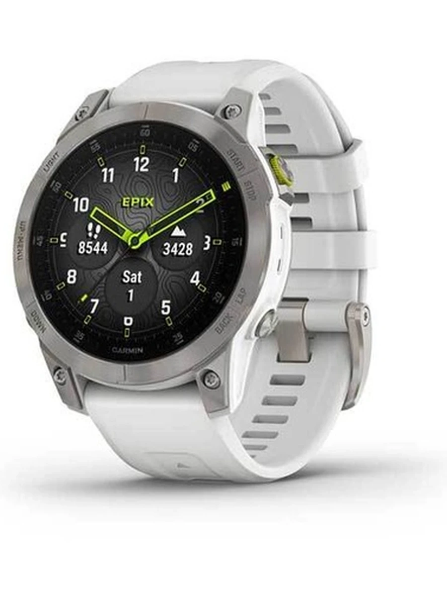 Garmin Epix 2 Sapphire White Titanium