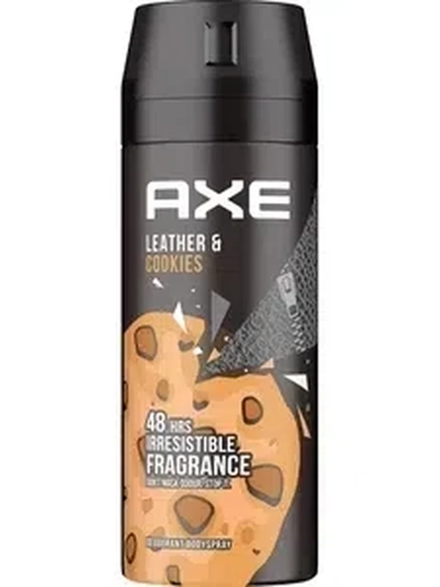 ДЕЗОДОРАНТ AXE LEATHER COOKIES МУЖСКОЙ СПРЕЙ 150МЛ