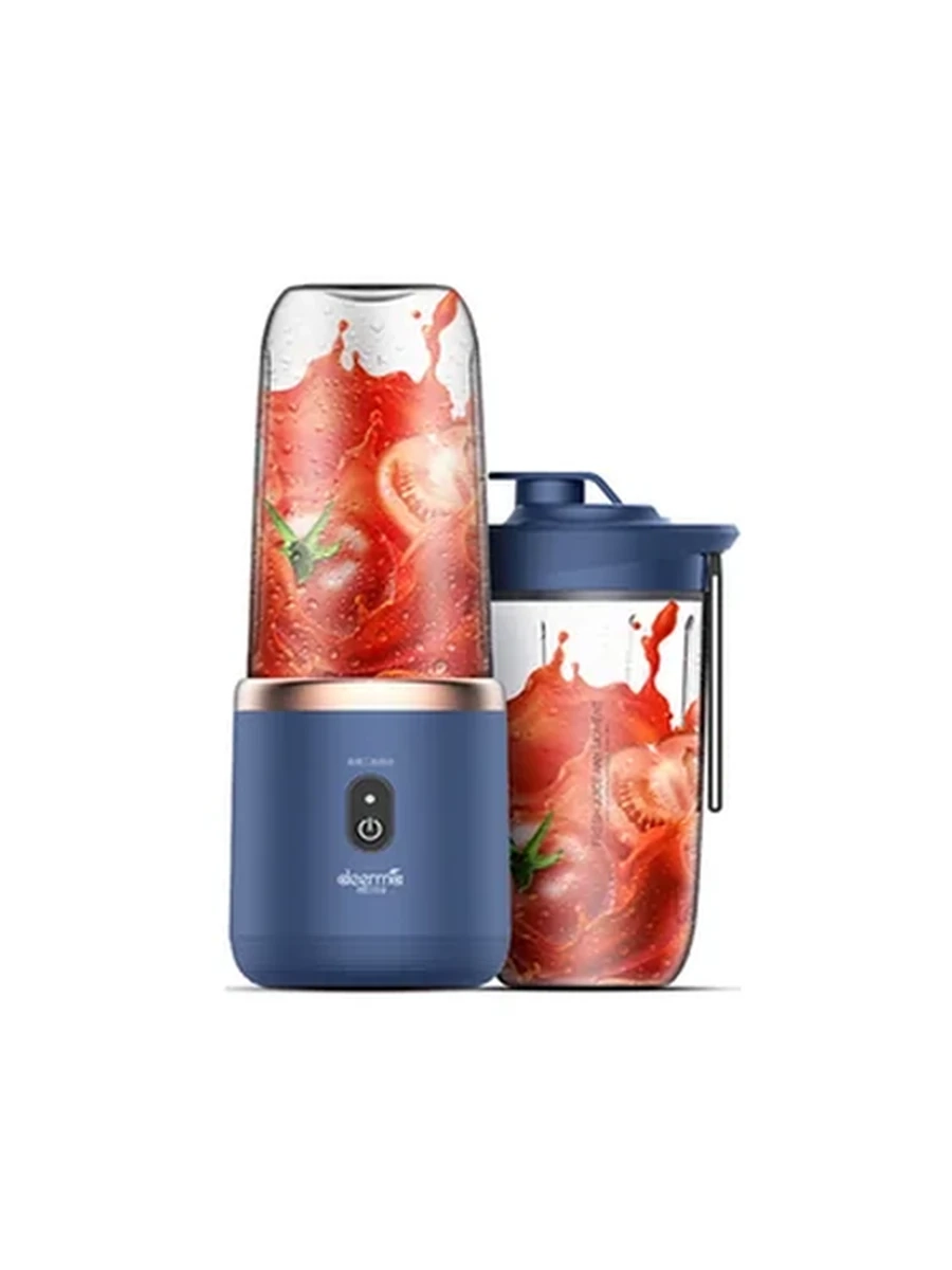 Портативный блендер  deerma Juice blender DEM-NU06 Blue GL